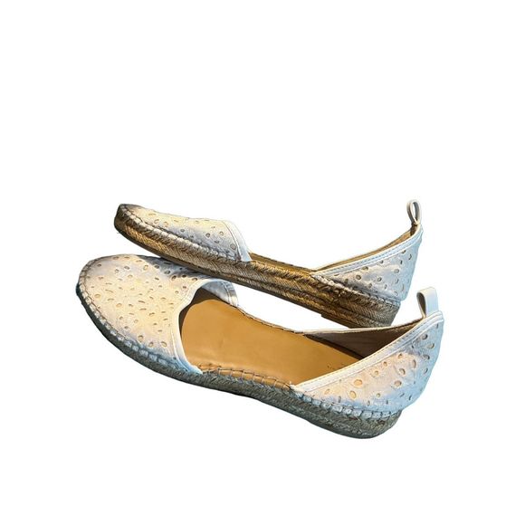 G.H. Bass & Co. Shoes - G.H. Bass & Co. Women's White Espadrilles Flat Sandals Size 9.5